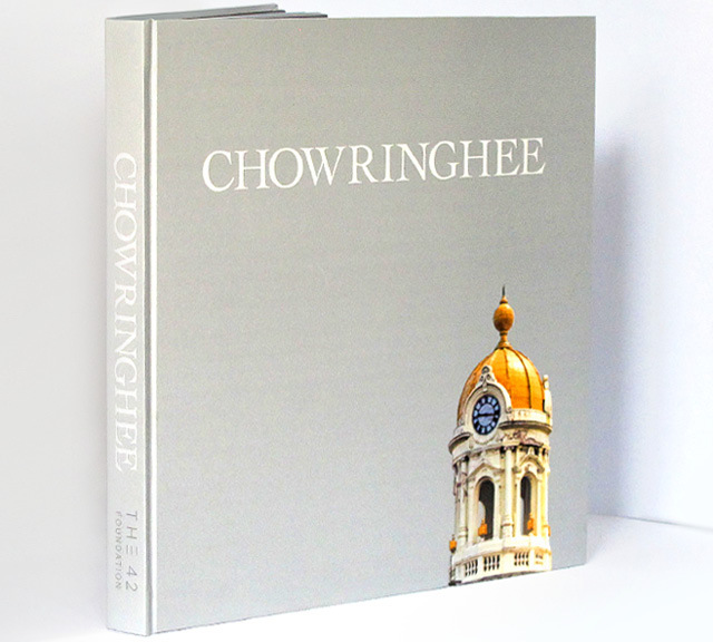Chowringhee - Book project branding by Zero Budget Agency