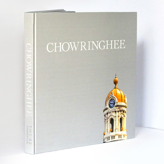 Chowringhee - Book project branding by Zero Budget Agency