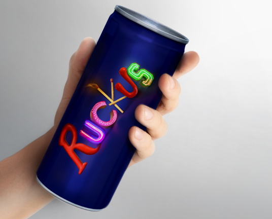 Ruckus logo design by Zero Budget Agency