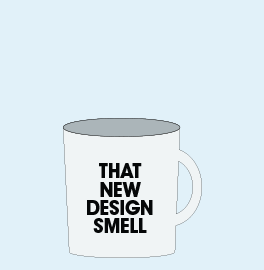 That new design smell - design by Zero Budget