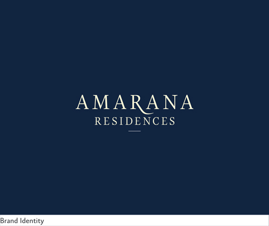 Name and Identity for Amarana Residences, a real estate project by Salarpuria Sattva Group